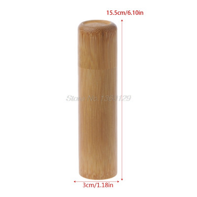 Kutija za čaj od bambusa, hermetički zatvorena mala posuda za pohranu začina, staklenka s poklopcem 4 veličine