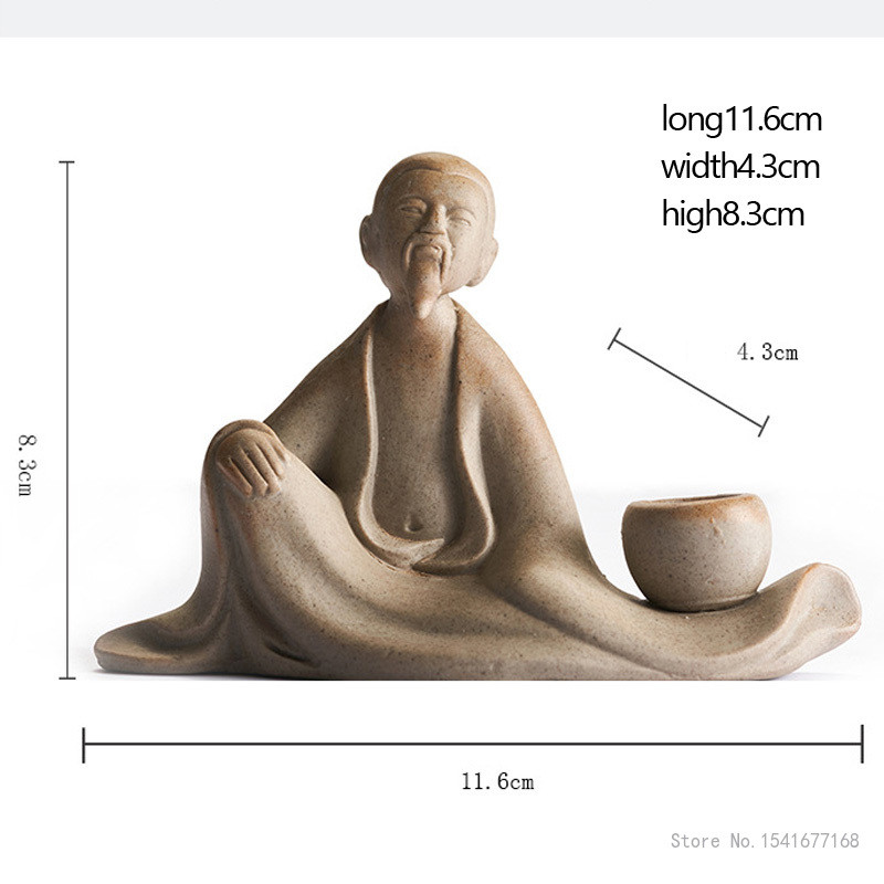 Radoši keramikas tējas rotājumi mājdzīvniekiem retro keramikas keramikas klavieru šaha gleznošana un kaligrāfija mikro ainava mazi ornamenti