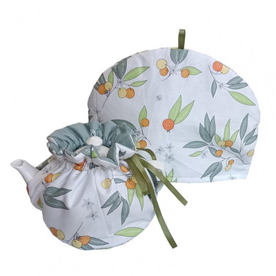 katla pārsegs mīksts audums, nodilumizturīgs, putekļu necaurlaidīgs, izsmalcināts raksts, daudzfunkcionāls atkārtoti lietojams, izolēta tēja, mājīgs katla putekļu vāks