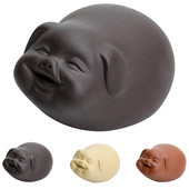 Tējas mājdzīvnieku dekorēšana Creative Lucky Pig Shape Tējas paplātes dekors Mājas galda rotājumi Tējas piederumi