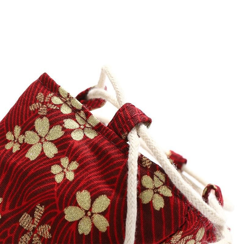 2 izmēra vienas krūzes glabāšanas soma Master Cup Bag Pārnēsājama ceļojumu tējas pagatavošanas krūze Mutes komplekts Kokvilnas veļas uzglabāšanas maisiņš Tēja CoziesLE746