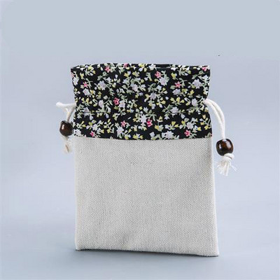 Többfunkciós pamut és len teáskészlet teáscsésze tárolótáska Master Cup vászontáska Hordozható utazási sűrítő tea Cozies 1PCSLE747