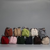 Cietie kokvilnas kaņepju tējas krūzes maisiņi Tējkannas maisiņi Express krūzes maisiņi Viens katls Divu tasīšu komplekti Kabatas pārnēsājama ceļojumu uzglabāšanas soma ZD38