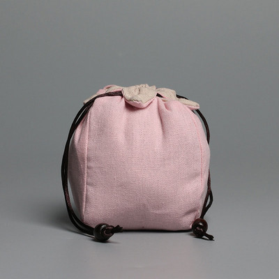 Cietie kokvilnas kaņepju tējas krūzes maisiņi Tējkannas maisiņi Express krūzes maisiņi Viens katls Divu tasīšu komplekti Kabatas pārnēsājama ceļojumu uzglabāšanas soma ZD38