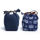 Viens katls Divas krūzes tējas komplekts Pārnēsājams maisiņš Buggy Bag Ceļojumu tējas maisiņi Tējas krūzes kannas maisiņš Ieteicamais Envio Bezmaksas uzglabāšanas maisiņš