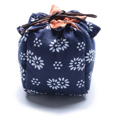 Viens katls Divas krūzes tējas komplekts Pārnēsājams maisiņš Buggy Bag Ceļojumu tējas maisiņi Tējas krūzes kannas maisiņš Ieteicamais Envio Bezmaksas uzglabāšanas maisiņš