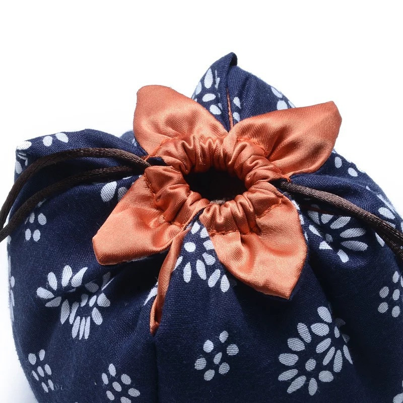 Viens katls Divas krūzes tējas komplekts Pārnēsājams maisiņš Buggy Bag Ceļojumu tējas maisiņi Tējas krūzes kannas maisiņš Ieteicamais Envio Bezmaksas uzglabāšanas maisiņš