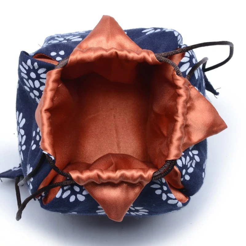 Viens katls Divas krūzes tējas komplekts Pārnēsājams maisiņš Buggy Bag Ceļojumu tējas maisiņi Tējas krūzes kannas maisiņš Ieteicamais Envio Bezmaksas uzglabāšanas maisiņš