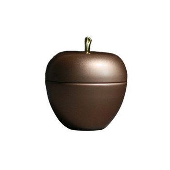 for apple Shaped Mini Tin Tea Suger Candy Sealed Coffee Storage Box Metal for Ca