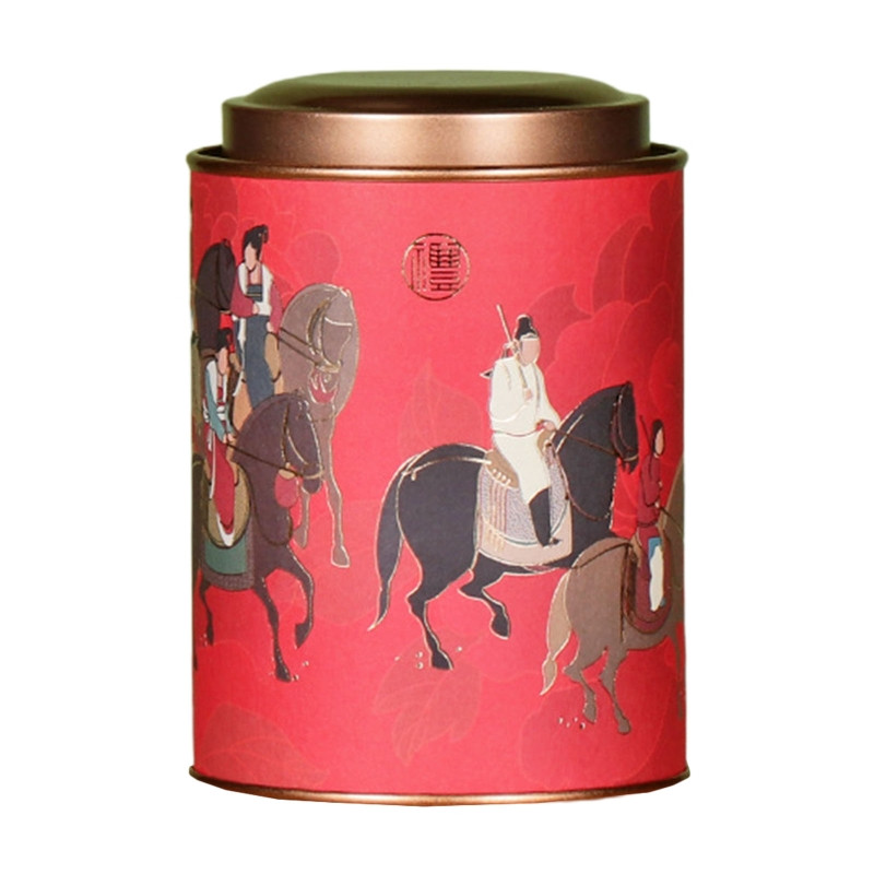 95AA teekanister säilituskarbiga plekkpudel lahtiste lehtede tee kohviubade hoidmiseks. Koduperenaise kingitus