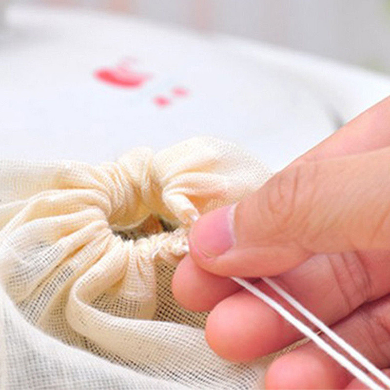 Virvelė žolelių filtro maišelis Virtuvės sriuba Daugkartinis koštuvas filtrų maišeliai Arbatos infuzė Maisto klasės medvilnės audiniai Prieskonių filtrai Arbatos maišeliai