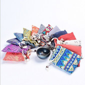 Ar rokām darināta kokvilnas lina saišķa kabatas tēja Cozies vienas krūzes uzglabāšanas maisiņš Keramikas krūze Pārnēsājams aizsargkrūzes pārsegs Ceļojumu somaLE749