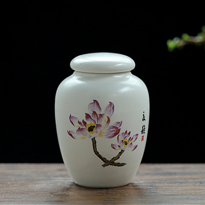 1 db festett lótuszlevél utazó hordozható teapecsét fedővel Kávébab cukorka sütigyűjtemény tárolótartály konyhai tároló