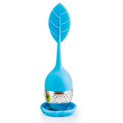 MOSEKO 1vnt silikoninis arbatos infuzinis filtras, daugkartinis sietelis su lašintuvu žolelių prieskonių arbatos ir kavos filtru, gėrimų arbatos įrankis