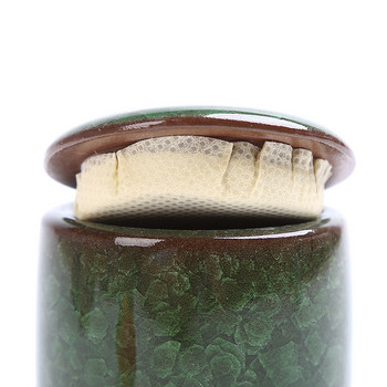 Mini Ice Cracked Glaze Ceramic Pot Medicine Pot Tea Pot Fragrance Powder Ointment Pot Sealed Storage Pot Διακοσμητικό Τραπεζάκι σαλονιού