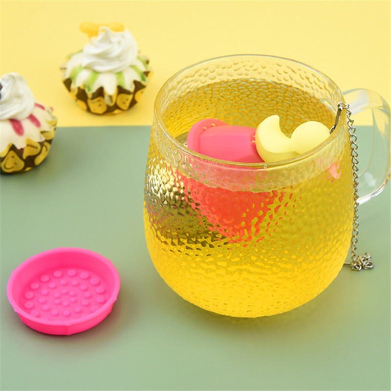 Arbatos infuzatorius Silikoninis nerūdijančio plieno arbatos rutuliukas arbatos lapelių sietelis, skirtas virimo įrenginiui Žolelių prieskonių filtro sietelis Virtuvės priedai