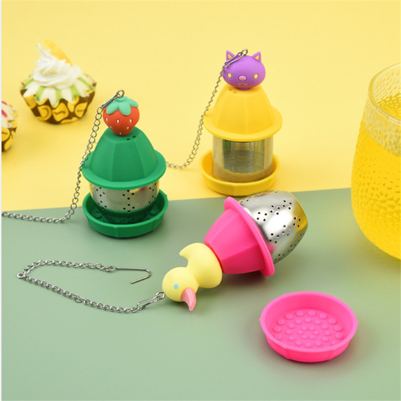 Arbatos infuzatorius Silikoninis nerūdijančio plieno arbatos rutuliukas arbatos lapelių sietelis, skirtas virimo įrenginiui Žolelių prieskonių filtro sietelis Virtuvės priedai