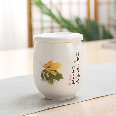 Keramikas tējas burka Tieguanyin tējas skārda trauki Pārnēsājamas ceļojumu tējas kastes Aizzīmogotas caddy kafijas kannas Spice Candy uzglabāšanas tvertne