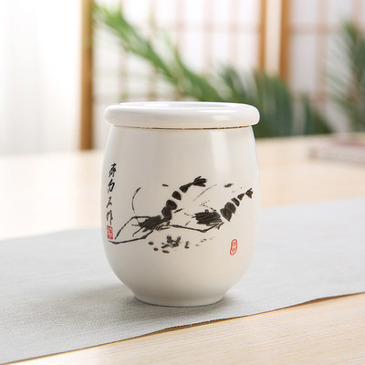 Keramikas tējas burka Tieguanyin tējas skārda trauki Pārnēsājamas ceļojumu tējas kastes Aizzīmogotas caddy kafijas kannas Spice Candy uzglabāšanas tvertne