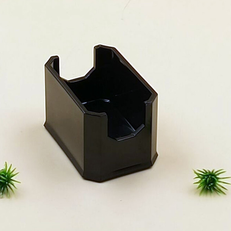 Plastmasas cukura sēdeklis Videi draudzīga tējas cukura maisiņa kaste Praktiska tējas maisiņa kaste Izsmalcināta cietā cukura kastīte Noderīgs virtuves sīkrīks