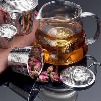 Multi Style Tea Infuser For Spice Fine Mesh Кафе Билков Филтър Кухненска Супа Подправка Топка Цедка за Чай Аксесоари