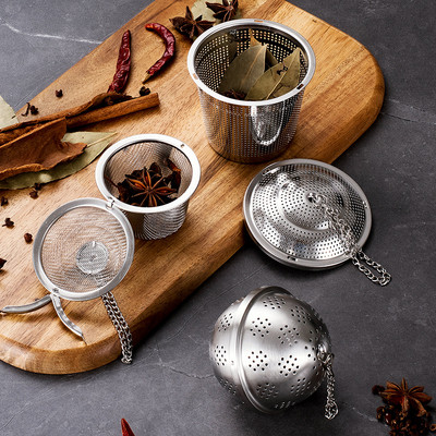 Infuzor de ceai cu mai multe stiluri pentru condimente Filtru de cafea cu plasă fină din plante de bucătărie Condimente pentru supă de bucătărie Filtru de ceai Accesorii pentru ceai