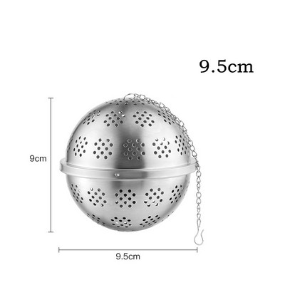 Daugiafunkcinis arbatos užpilas, skirtas prieskoniams, smulkaus tinklelio kava, žolelių filtras, virtuvės sriuba, prieskoniai rutulinis arbatos sietelis Arbatos reikmenys