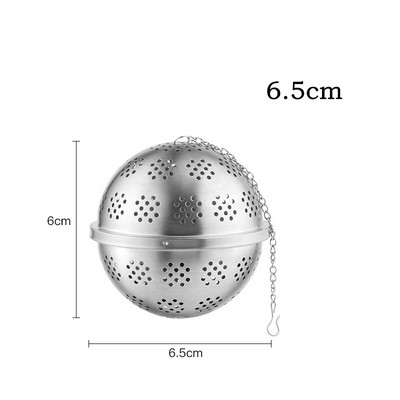 Daugiafunkcinis arbatos užpilas, skirtas prieskoniams, smulkaus tinklelio kava, žolelių filtras, virtuvės sriuba, prieskoniai rutulinis arbatos sietelis Arbatos reikmenys