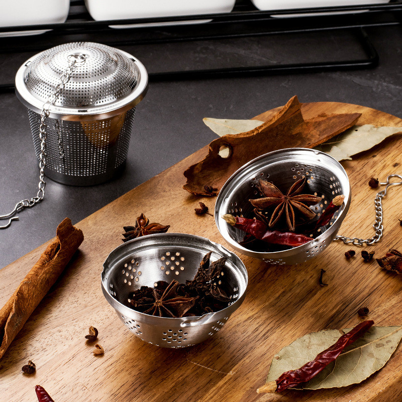 Daugiafunkcinis arbatos užpilas, skirtas prieskoniams, smulkaus tinklelio kava, žolelių filtras, virtuvės sriuba, prieskoniai rutulinis arbatos sietelis Arbatos reikmenys