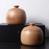 Augstas kvalitātes bambusa tējas uzglabāšanas kastīte ar rokām gatavota tējas kārba ar vāku blīvējums virtuves uzglabāšanas burkas piederumi garšvielu kastes futrāļa organizators