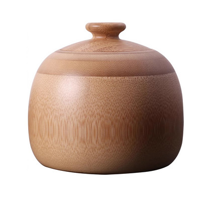 Augstas kvalitātes bambusa tējas uzglabāšanas kastīte ar rokām gatavota tējas kārba ar vāku blīvējums virtuves uzglabāšanas burkas piederumi garšvielu kastes futrāļa organizators