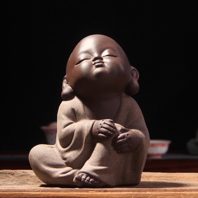 CJ278 rūpnīcas veikali Burvīga Budas tēja Mājdzīvnieks Mūks Smilšu tēja Mājdzīvnieks Augstas kvalitātes purpursarkana tēja Mājas tējas komplekts Pieguļošs roku rotājums