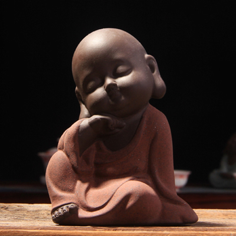 CJ278 rūpnīcas veikali Burvīga Budas tēja Mājdzīvnieks Mūks Smilšu tēja Mājdzīvnieks Augstas kvalitātes purpursarkana tēja Mājas tējas komplekts Pieguļošs roku rotājums