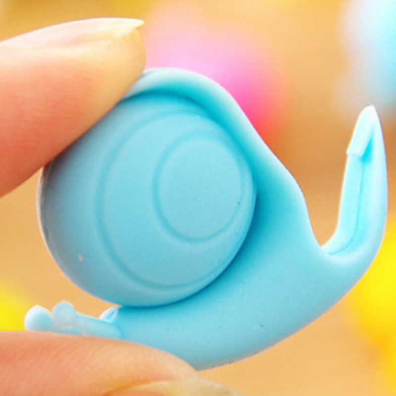 6 vnt. Daugkartinio naudojimo silikoninis arbatos infuzinis arbatos maišelis Kabantis arbatinuko priedai Sraigių atpažinimo įtaisas Sraigių puodelio puodelio spaustukas