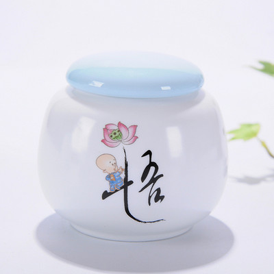 Pārnēsājamas ceļojumu matētas smērvielas, baltas keramikas, aizzīmogotas uzglabāšanas burka kafijas pupiņu tēja, konfekšu cepumi, pārklāti virtuves uzglabāšanas pudeļu kārbas