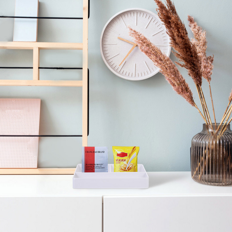 Atvilktņu organizators aplauzums Garšvielas Caddy tējas maisiņi, turētājs konteineri pārtikas uzglabāšanas tvertne kafijas dozatora rakstāmgalda kaste