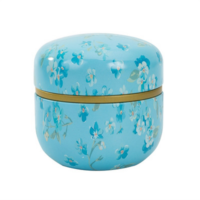 Dzelzs mini skārda uzglabāšanas kaste kafijas tēja Caddy burciņa noslēgta tējas lapu iepakojuma kaste Ķīniešu stila konteineru kārbas mājas biroja dekorēšanai