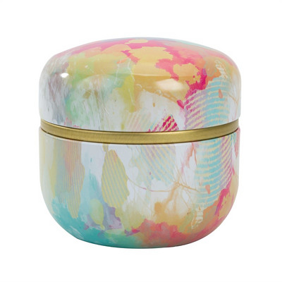 Dzelzs mini skārda uzglabāšanas kaste kafijas tēja Caddy burciņa noslēgta tējas lapu iepakojuma kaste Ķīniešu stila konteineru kārbas mājas biroja dekorēšanai