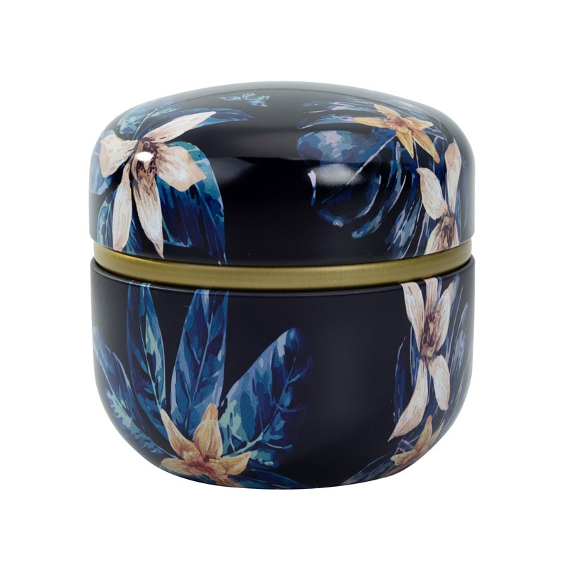 Dzelzs mini skārda uzglabāšanas kaste kafijas tēja Caddy burciņa noslēgta tējas lapu iepakojuma kaste Ķīniešu stila konteineru kārbas mājas biroja dekorēšanai