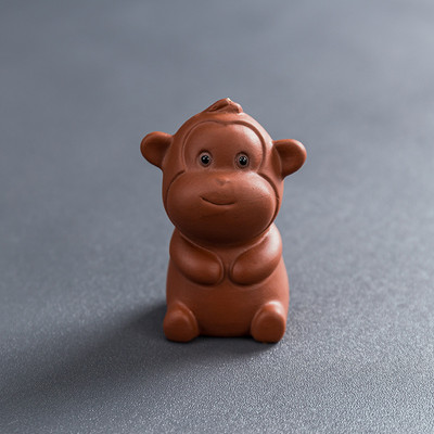 Zisha Zodiaka zīmes Tēja Mājdzīvnieki Radoši Jauki Keramikas Mini Tēja Mājdzīvnieki Tējas Māksla Mazie rotājumi var izaudzēt tējas mājdzīvniekus