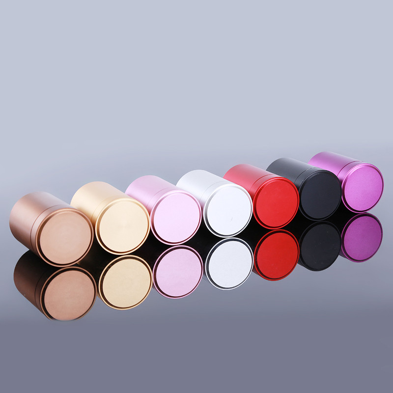 Mini metāla kastīte juvelierizstrādājumu glabāšanas kaste nerūsējošā tērauda tējas kārba Maza ceļojumu pārnēsājama trauka burciņa cukura kafijas kārba organizators