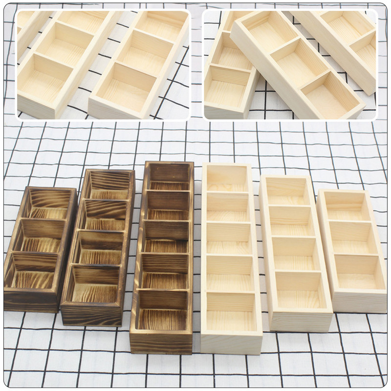 Съхранение Дървена кутия Органайзер Контейнери за чай Чанти Плот Малки пакетчета чай Шкаф Офис Кухня