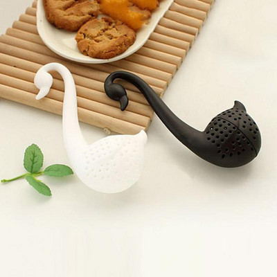 Creative Swan Tea Infuser Екологично чиста пластмасова елегантна Swan Tea Infuser Аксесоари за битова кухня Разпродажба на принадлежности за чай