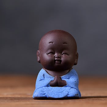 Комплекти Little Monk Аксесоари за чай Сервиз за чай Лилава глина Чай Pet Yixing Budas Decorativos Figuras Китайски комплект за чай Kungfu