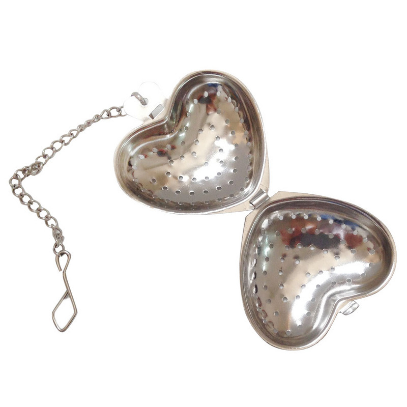 1 vnt Arbatos koštuvas Arbatinuko formos birios arbatos infuzinis nerūdijančio plieno lapų arbatos virimo aparatas sietelis grandininis lašinimo padėklas žolelių prieskonių filtras