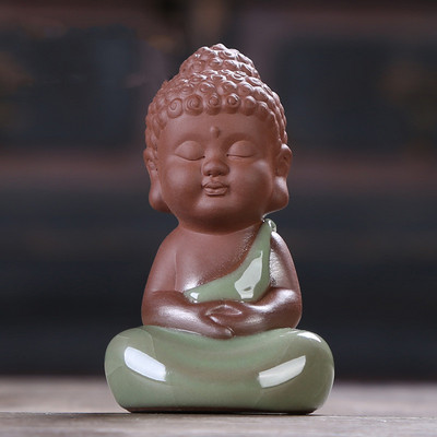 WDDSXXJSL radošā simulācija Purpura māla keramika tēja Mājdzīvnieks Budas dekorēšana Automašīnas interjera piederumi Tējas namiņa piederumi Tēja Mājdzīvnieki