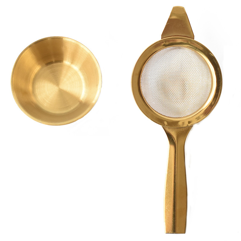 Nerūsējošā tērauda sieta tējas tējkanna Atkārtoti lietojams tējas sietiņš Metāla krūzes sietiņš sietiņš vaļēju lapu filtrs ar rokturi virtuves rīks