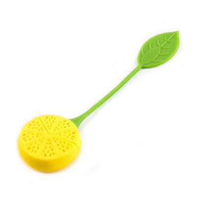 Силиконов инфузер за ягодов чай Торбичка за чай Чайник Цедка за чаени листа Държач за топка Филтър за билкови подправки Инструмент за чайник 7D