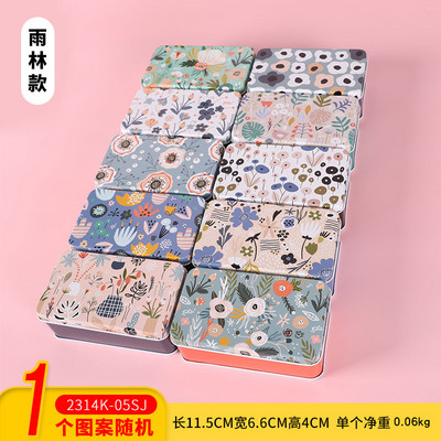 Európai mini tárolódoboz édességdoboz snacktároló doboz teáskanna lezárt tartály fedéllel vasdoboz