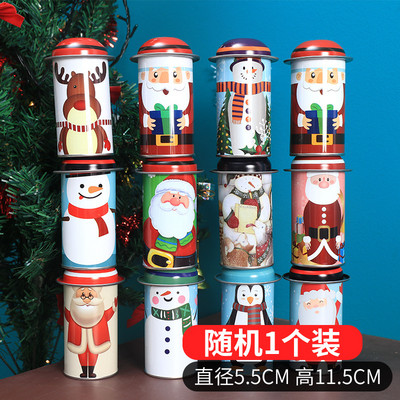 Európai mini tárolódoboz édességdoboz snacktároló doboz teáskanna lezárt tartály fedéllel vasdoboz